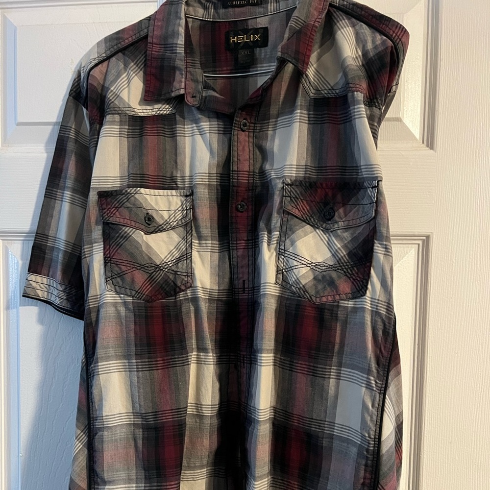 Helix short sleeve button down
